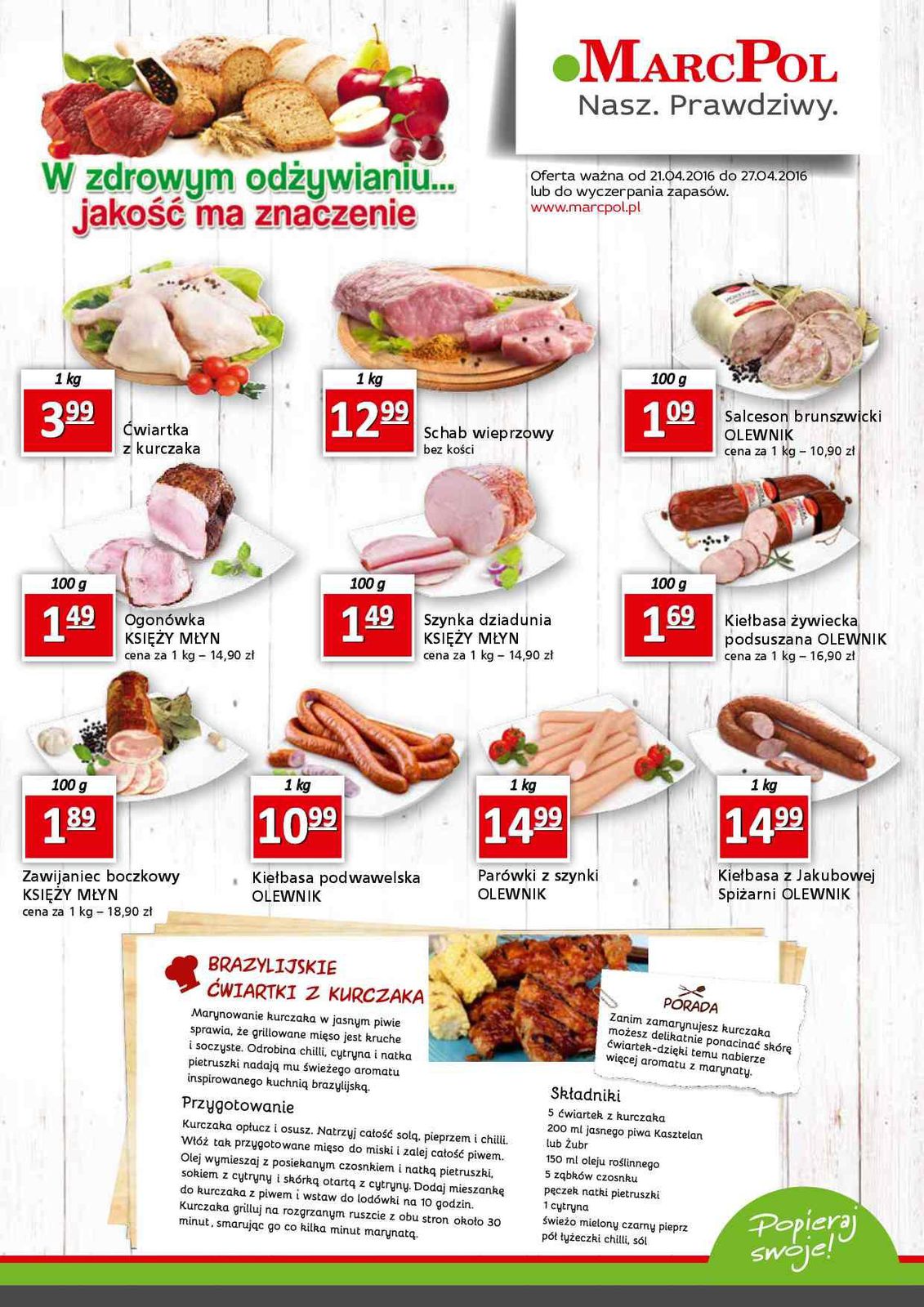 Gazetka promocyjna Marcpol str. 1