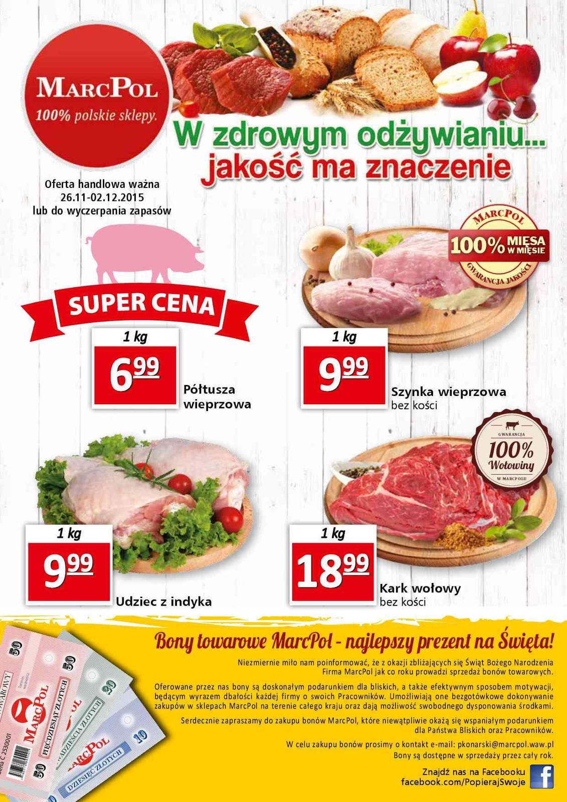 Gazetka promocyjna Marcpol str. 1