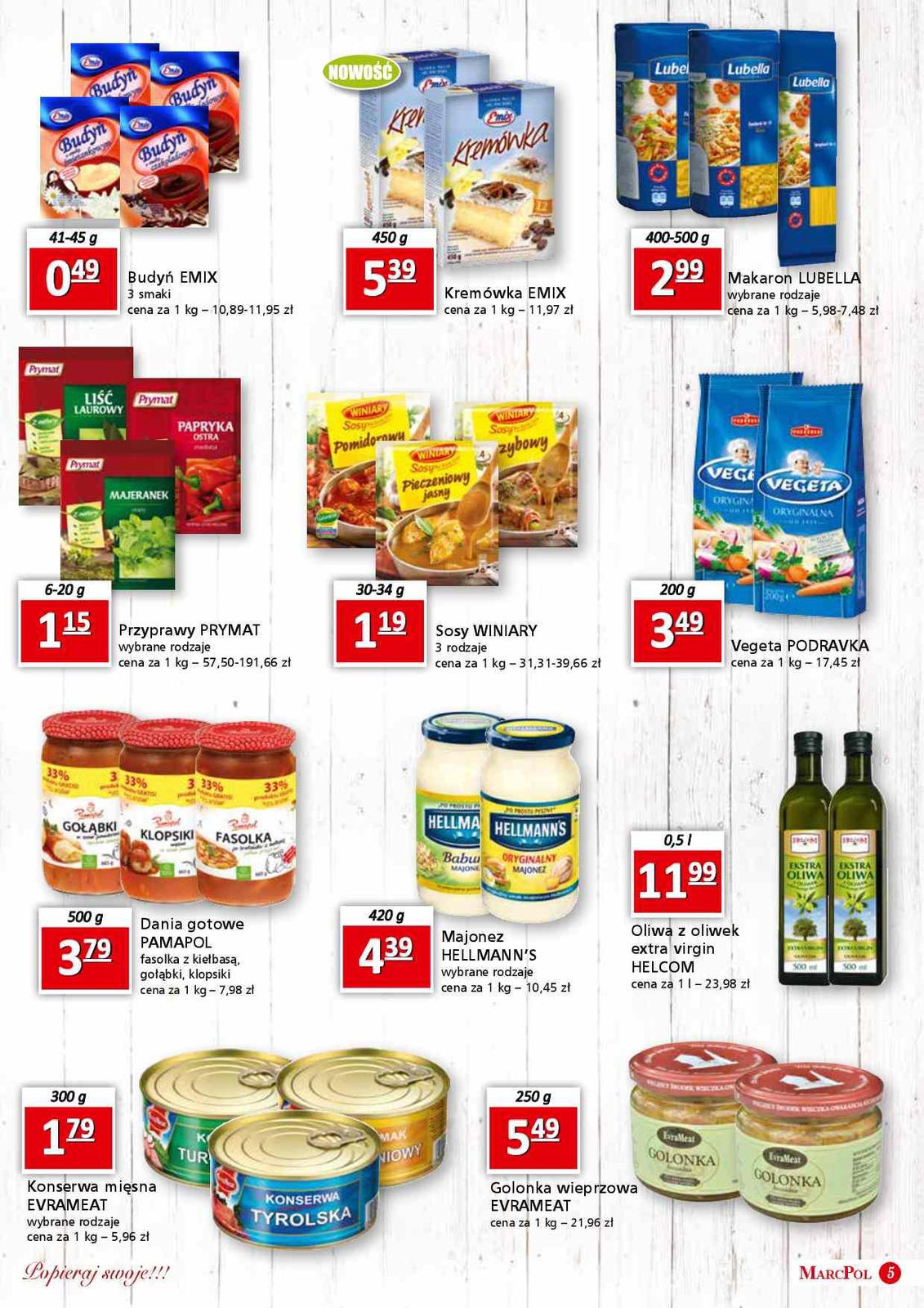 Gazetka promocyjna Marcpol str. 5