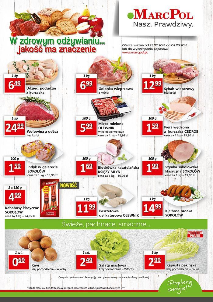 Gazetka promocyjna Marcpol str. 1