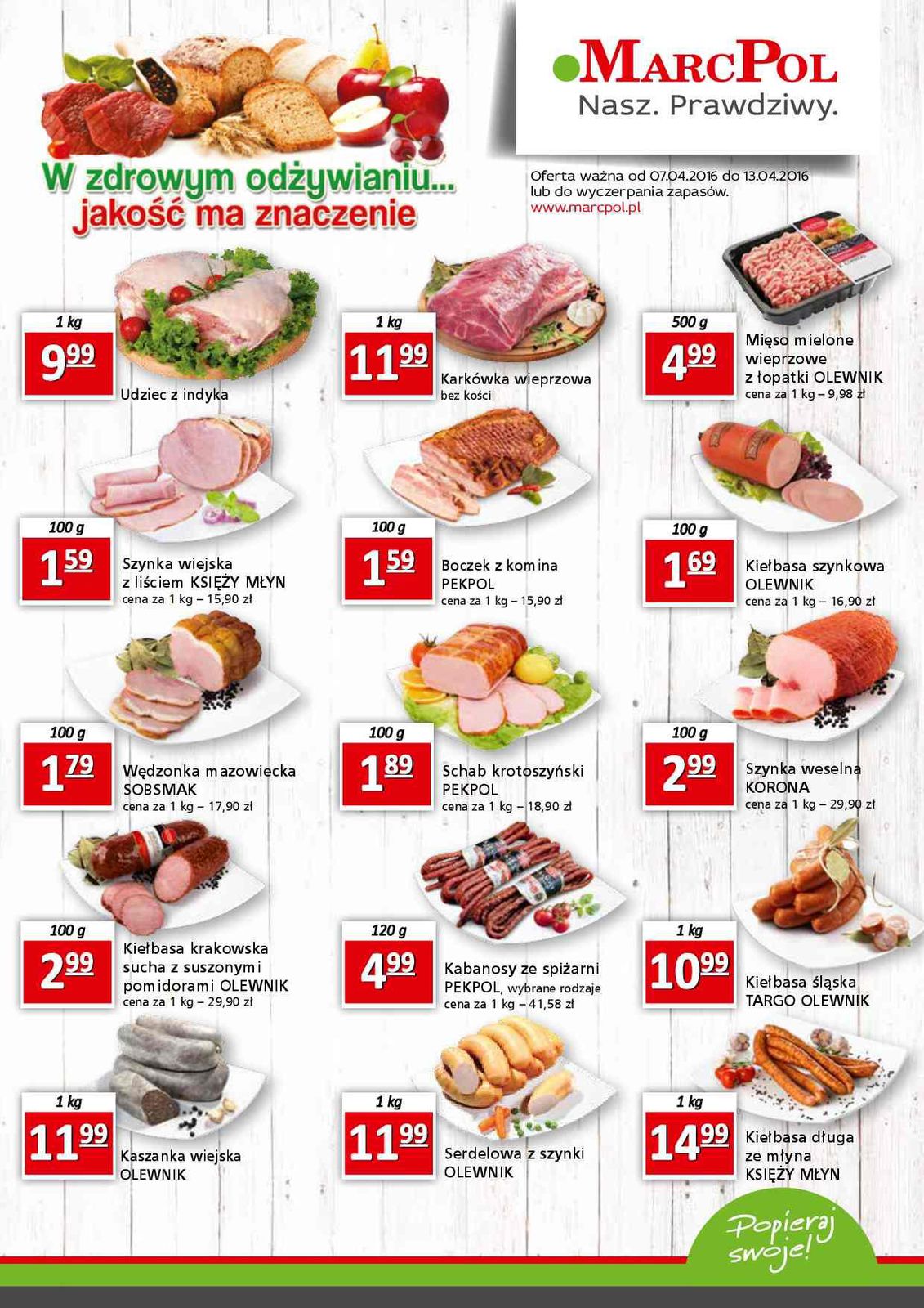 Gazetka promocyjna Marcpol str. 1