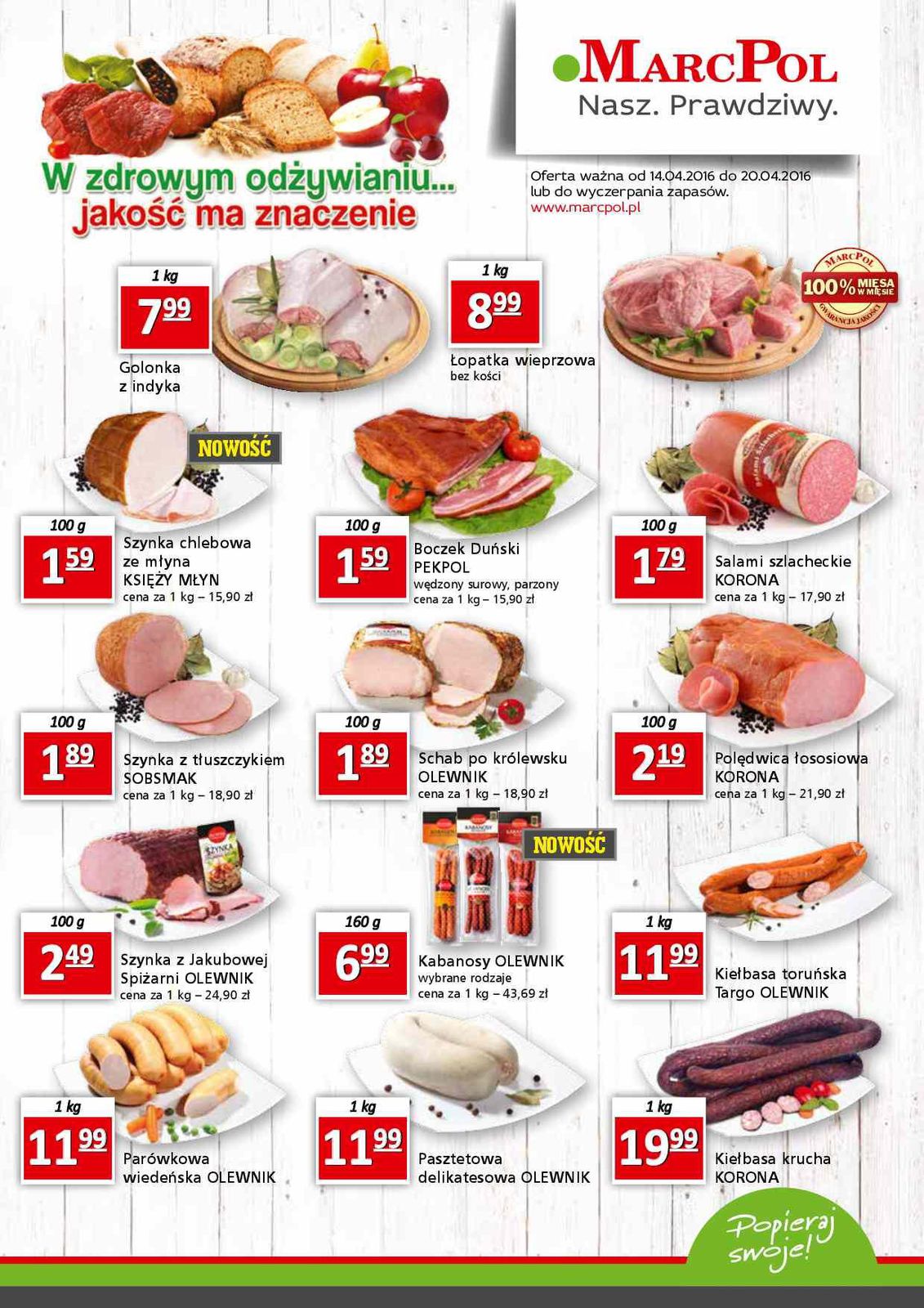 Gazetka promocyjna Marcpol str. 1