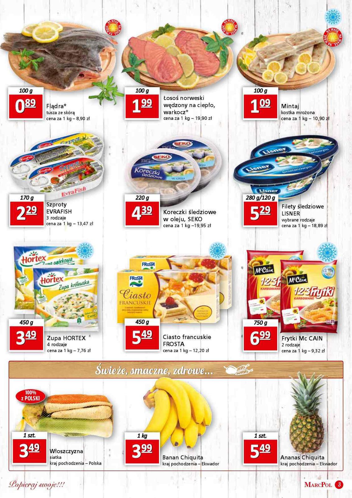 Gazetka promocyjna Marcpol str. 3