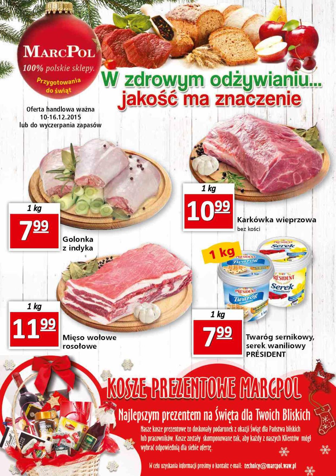 Gazetka promocyjna Marcpol str. 1