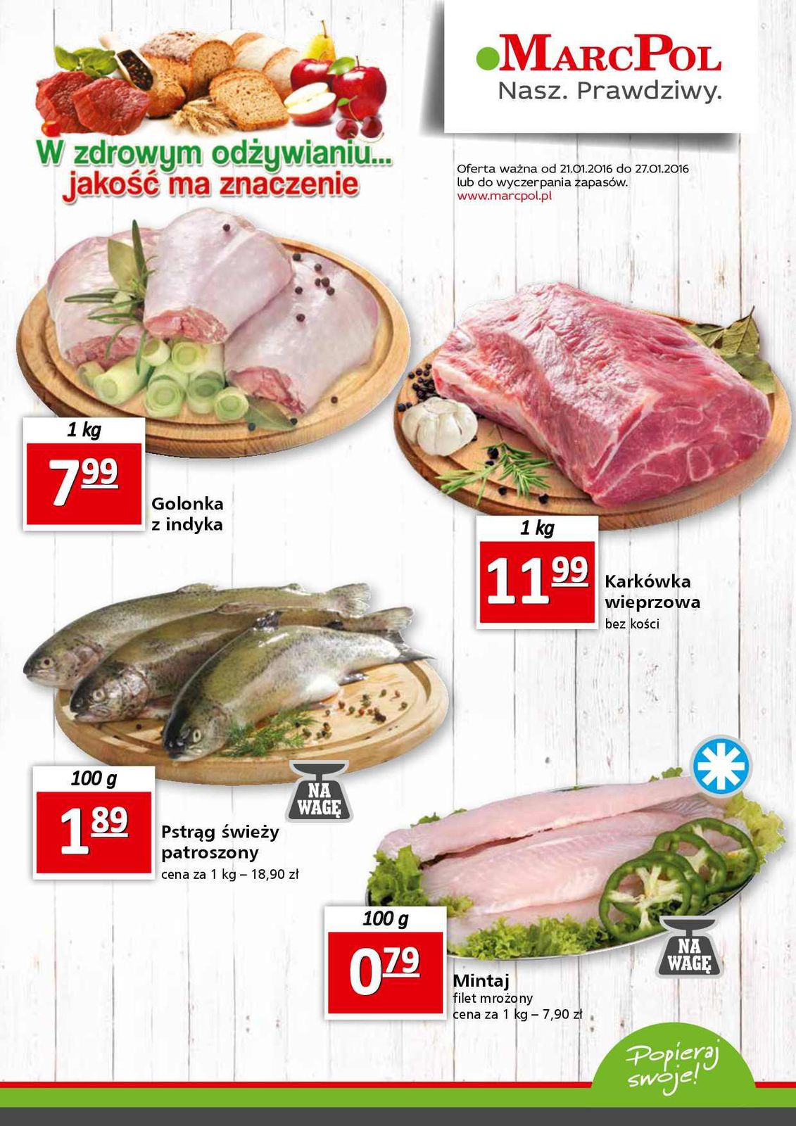 Gazetka promocyjna Marcpol str. 1