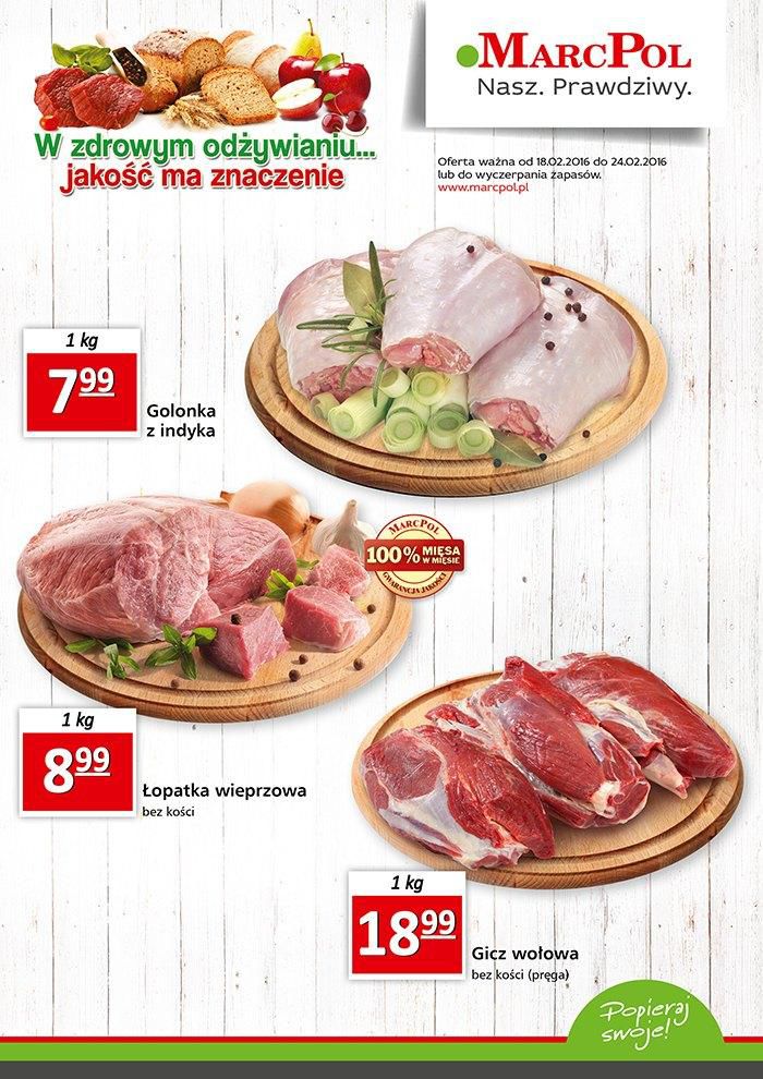 Gazetka promocyjna Marcpol str. 1