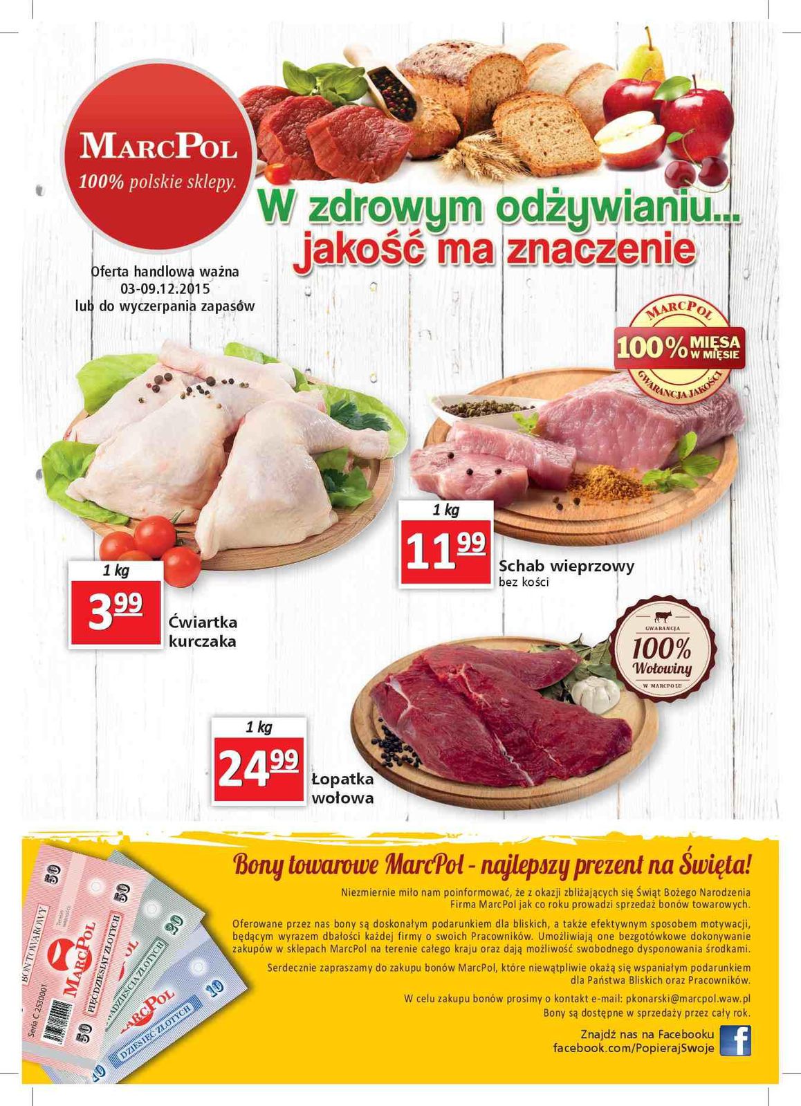 Gazetka promocyjna Marcpol str. 1